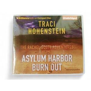 Asylum Harbor Burn Out Audiobook CD Traci Hohenstein Rachel Scott Mystery Set